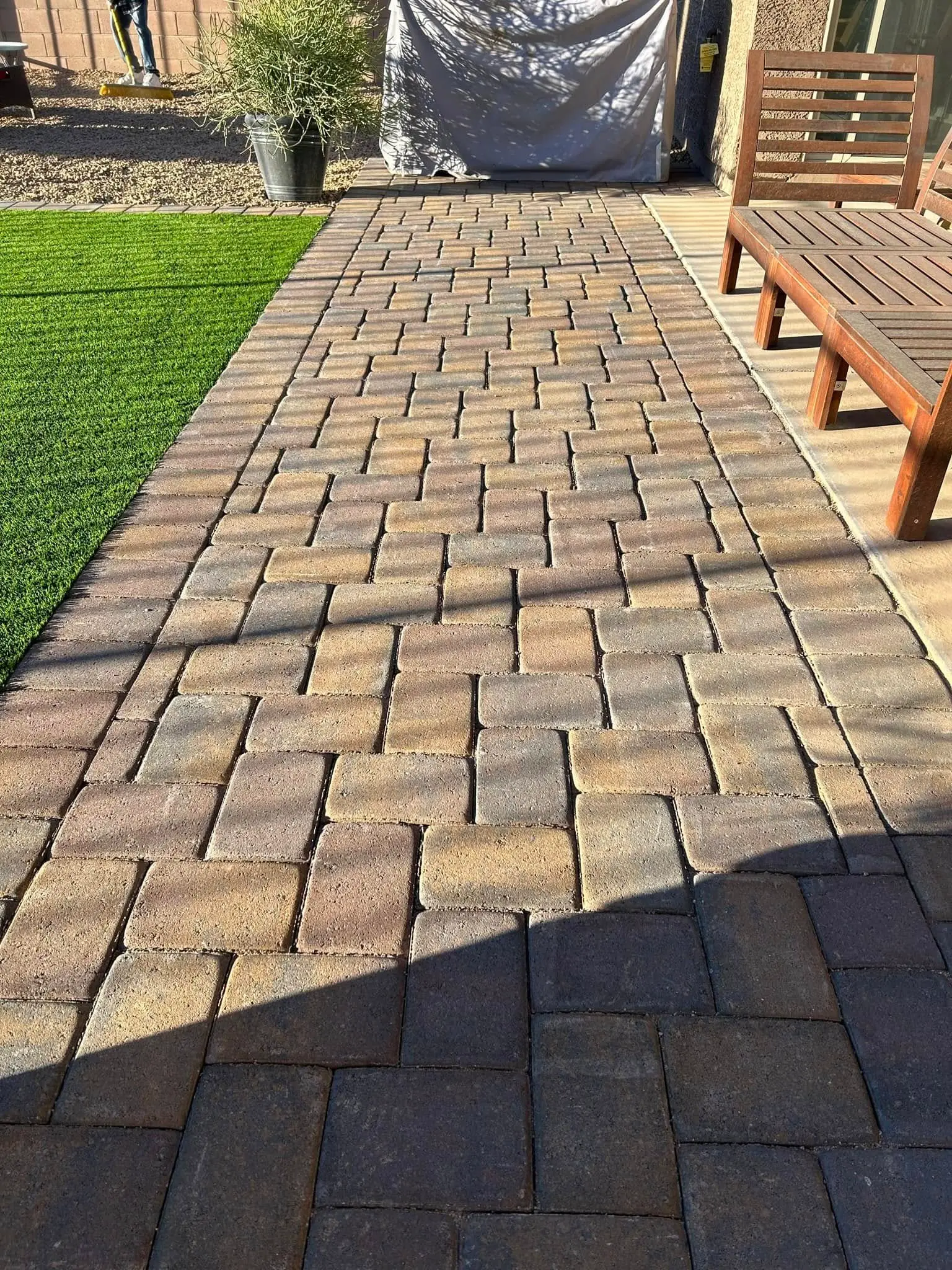 Paver Walkway