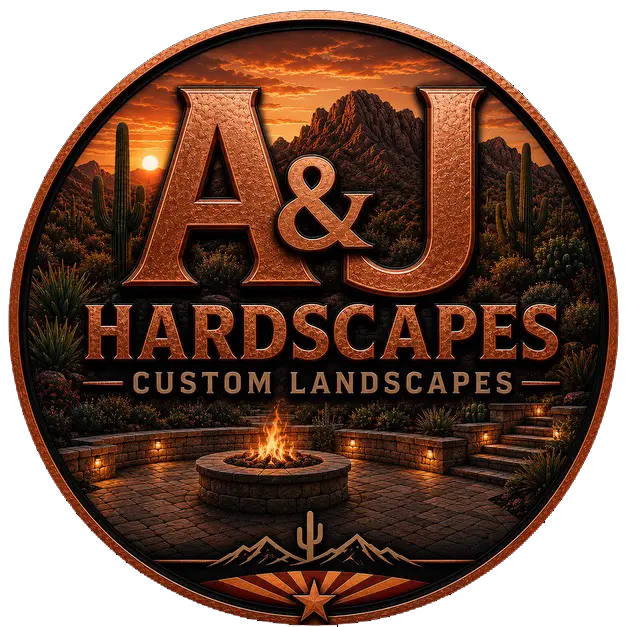 A&J Hardscapes logo